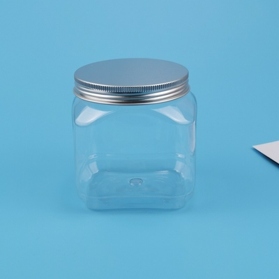 کافه شیشه آب نبات شفاف 480 میلی لیتری و ظرف پلاستیکی شکر با درب