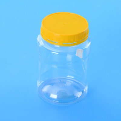 شیشه های درپوش پلاستیکی محافظ کودک PET 36 گرم بادام زمینی 380 میلی لیتر