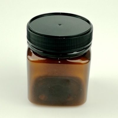 شیشه های عسل عنبر کهربا 400 میلی لیتر مواد غذایی با درب پیچ