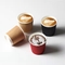 لیوان کاغذی عایق حرارتی یکبار مصرف کاغذی چاپ شده سفارشی فنجان های شکلاتی قهوه
