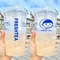 لیوان نوشیدنی سرد 360 میلی لیتری با لیوان های پلاستیکی یکبار مصرف درب U شکل