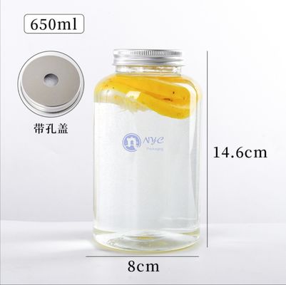 650ML بطری های آب یکبار مصرف شفاف خالی 14.6 سانتی متر