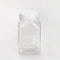چاپ سفارشی 400 میلی لیتر شیشه های پلاستیکی مواد غذایی به شکل مربع عسل بسته بندی بازیافت بطری PET