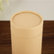 ظرف لوله کاغذی چاپ سیلک برای بسته بندی سیلندر قهوه چای کرافت