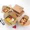 Take Away Box Salad Container Salad Paper Box ظروف مرغ سوشی